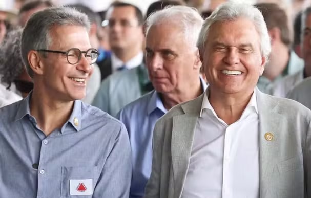 Zema e Caiado discutem aliança para viabilizar outro nome da direita ainda no 1º turno