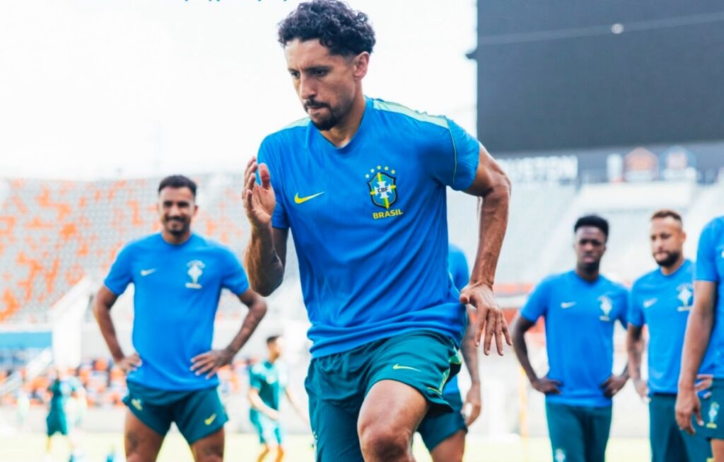Ainda sem Raphinha, Brasil inicia preparação para as oitavas de final