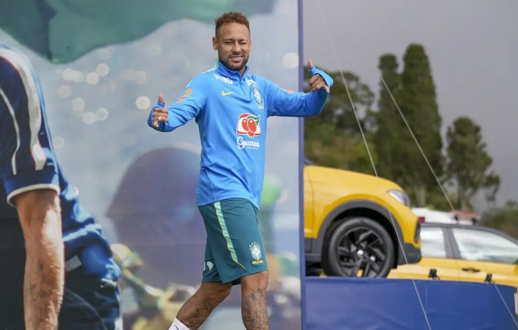 Neymar não viaja com seleção para Cleveland