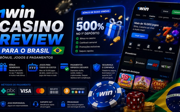 1win casino review para o Brasil com bônus, jogos e pagamentos