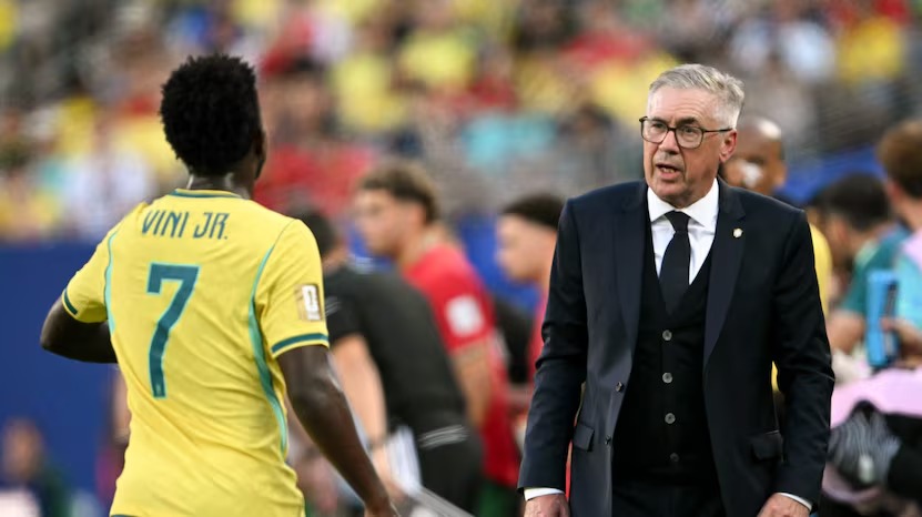 Ancelotti escala a seleção brasileira com duas mudanças contra o Haiti; veja os 11 iniciais