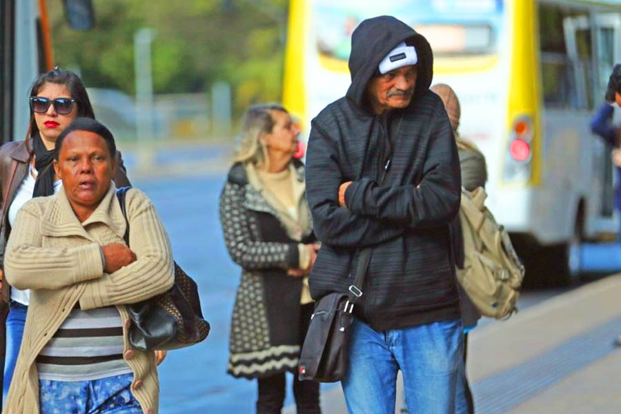Veja como ficará o tempo durante a estação mais fria do ano