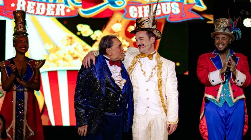 Reder Circus entra na última semana em Anápolis com produção estrelada por Dedé Santana e Diego Hypólito