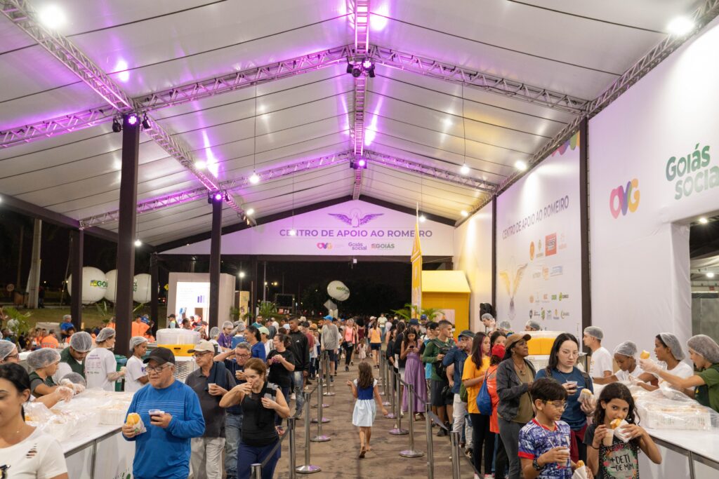 Governo de Goiás monta Centro de Apoio ao Romeiro para festa do Divino Pai Eterno