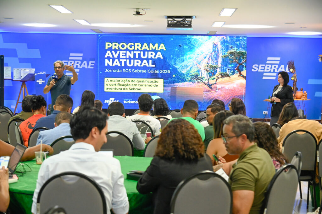 Sebrae Goiás leva tema “Aventura Natural” à Expo Turismo e reforça referência goiana em segurança