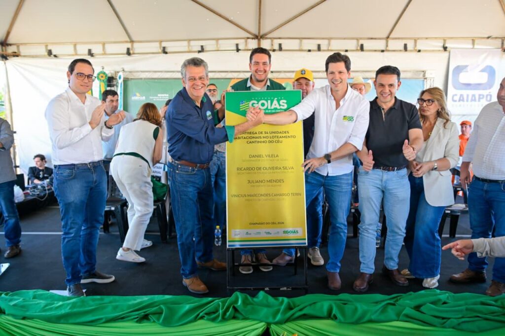 “Estamos potencializando uma região de oportunidades”, diz Daniel Vilela ao entregar obras no Sudoeste de Goiás
