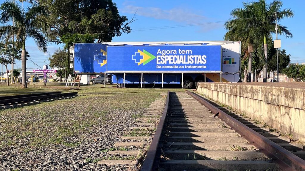 Ministério da Saúde leva carreta de oftalmologia a Goiânia e anuncia nova UBS