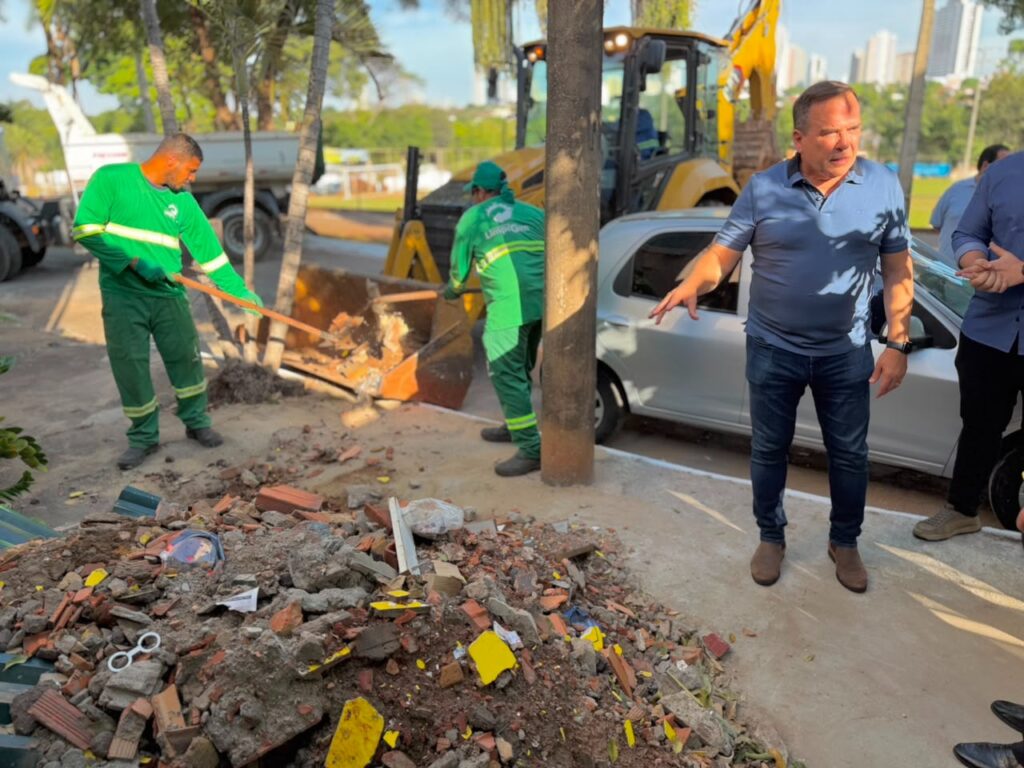 Prefeito Sandro Mabel lança segunda etapa do Programa Goiânia+Bonita na Vila Redenção