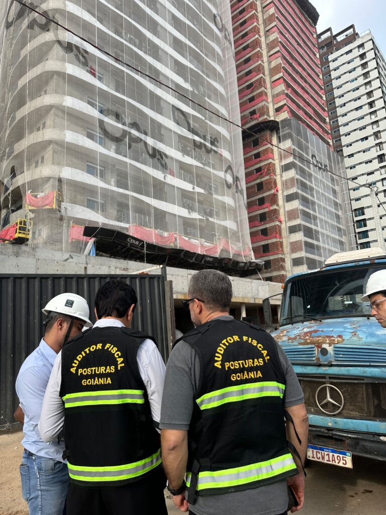 Prefeitura de Goiânia autua construtoras e intensifica fiscalização em obras da capital