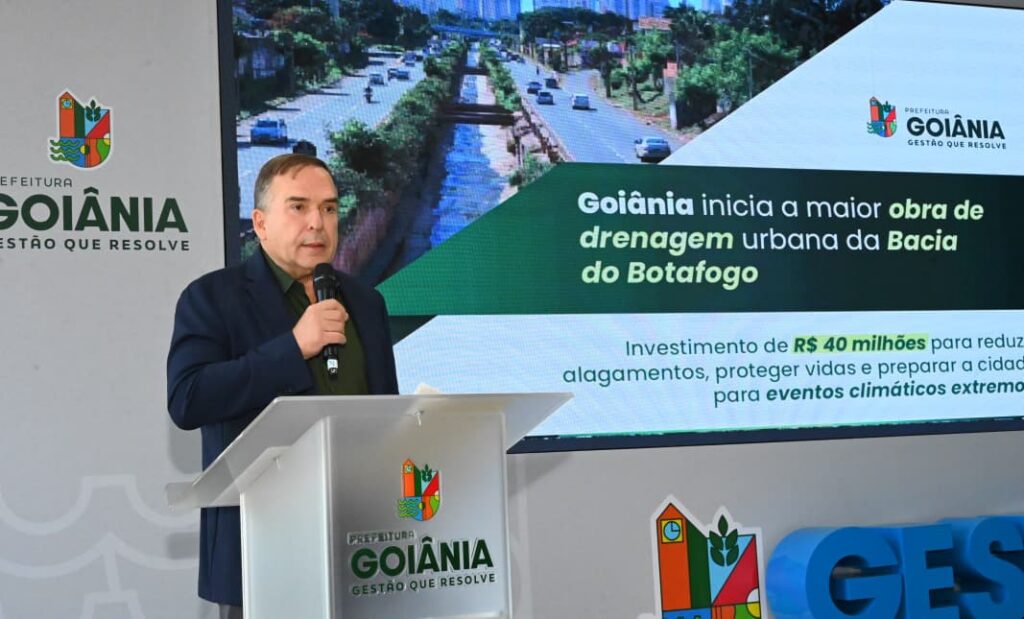 Mabel anuncia obra de R$ 40 milhões para reduzir alagamentos na região do Córrego Botafogo