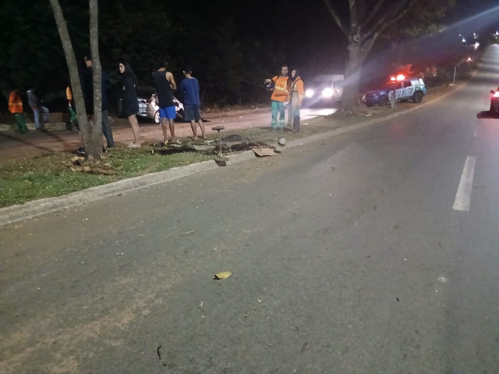 Motorista suspeito de embriaguez é preso após atropelar dois funcionários da Comurg em Goiânia