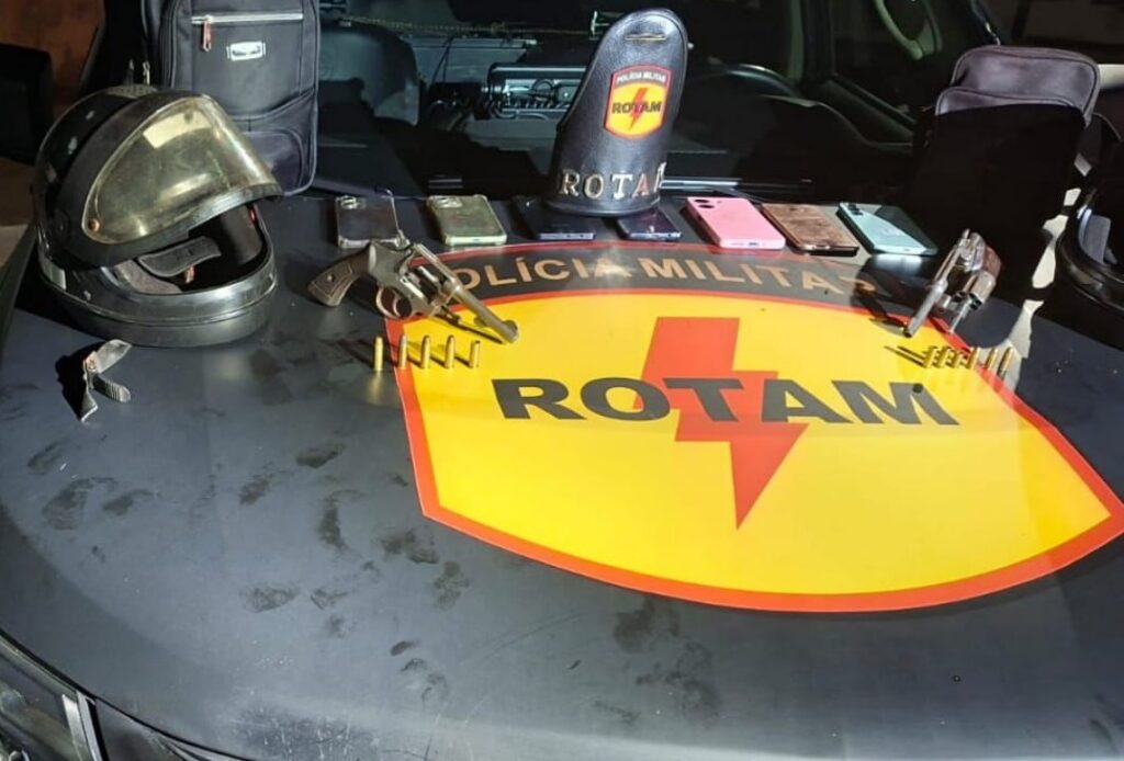Casal suspeito de série de assaltos violentos morre em confronto com a Rotam em Goiânia