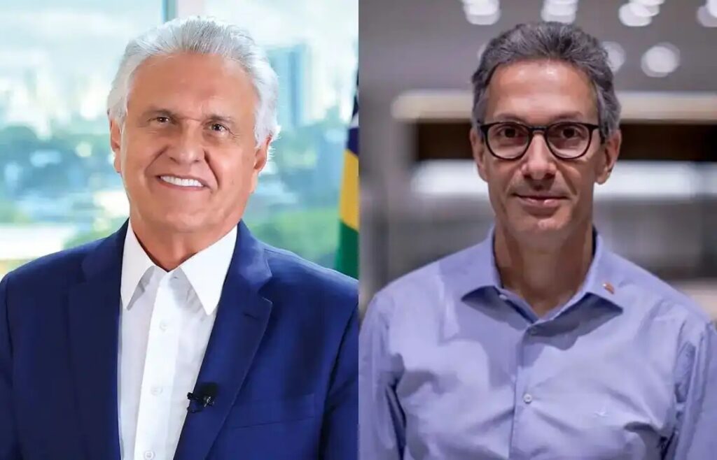 ‘Zema vai continuar a campanha dele e eu a minha’, diz Caiado sobre possível chapa eleitoral