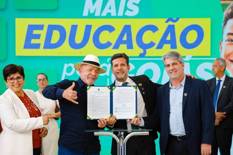 Lula entrega campus do IF Goiano em Catalão e destaca investimentos em educação
