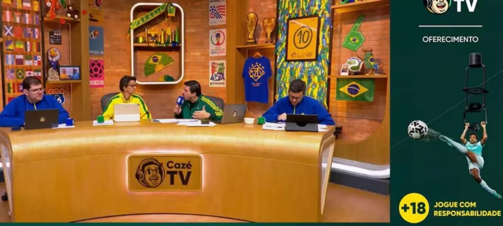 Conar recomenda retirada de anúncios de bets que infrigem princípios do órgão na CazéTv