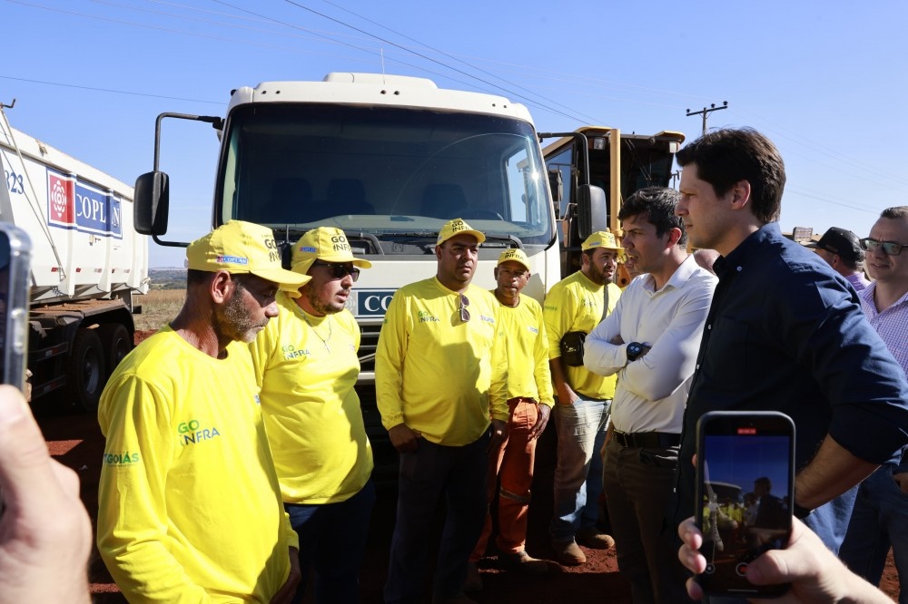 Daniel Vilela inaugura duplicação da GO-320, entre Goiatuba e BR-153