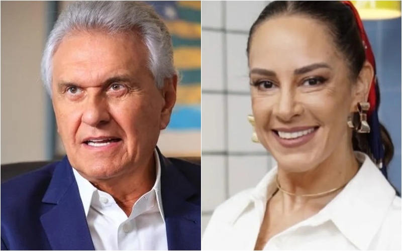 Caiado cita Silvia Abravanel como ‘nome forte’ para vice, mas candidata fala em foco na Câmara
