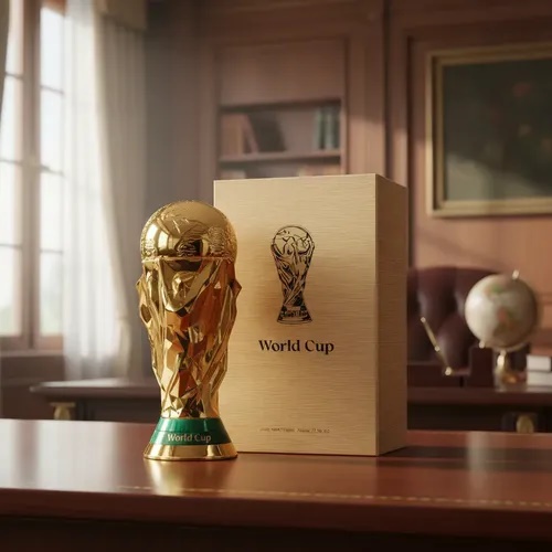 Perfume da Copa do Mundo, em formato de taça, chama atenção nas redes sociais