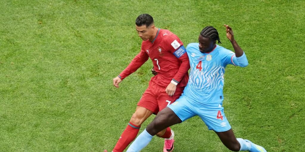 Portugal e RD Congo empatam em 1 a 1 na estreia da Copa do Mundo