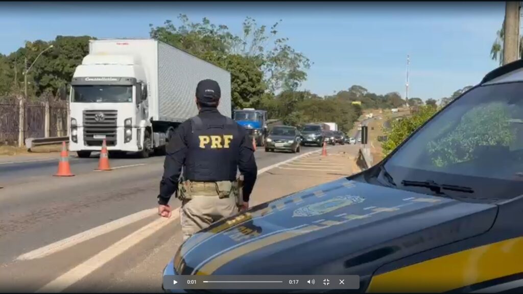 PRF inicia Operação Corpus Christi 2026 nas rodovias federais de Goiás