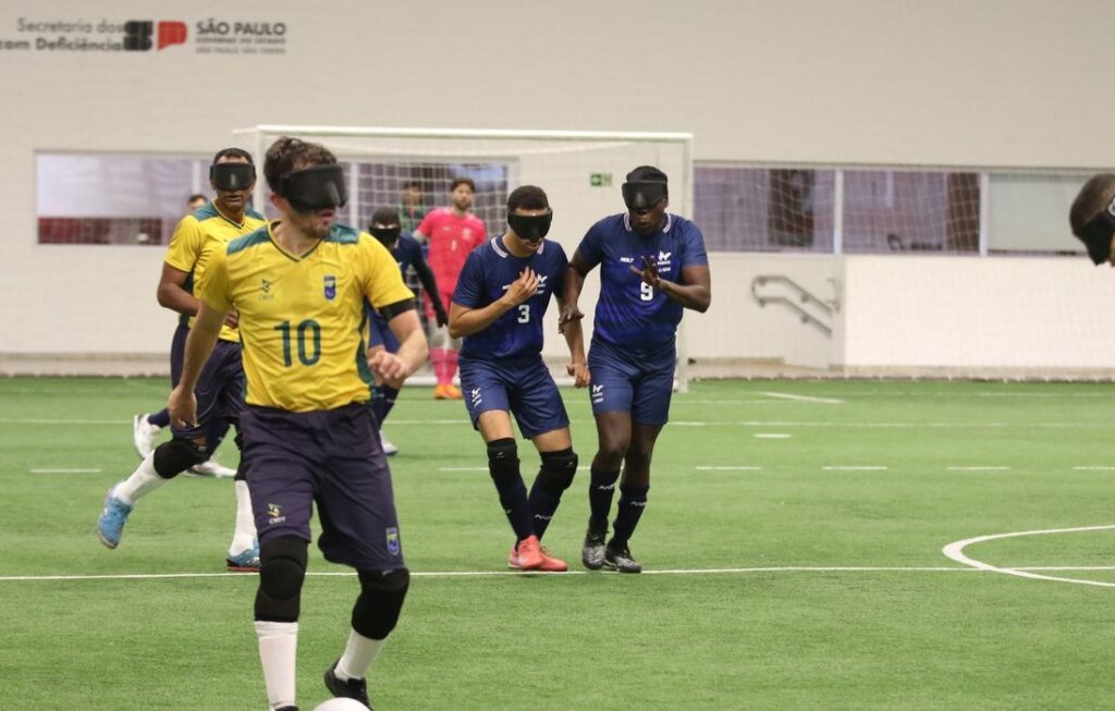 Brasil abre ciclo do futebol de cegos com Jogos Parasul-Americanos
