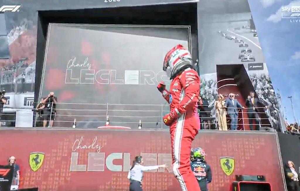 Leclerc vence GP da Inglaterra encerrado com safety car