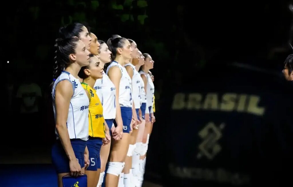 Brasil perde por 3 a 0 para Tailândia na Liga das Nações de Vôlei