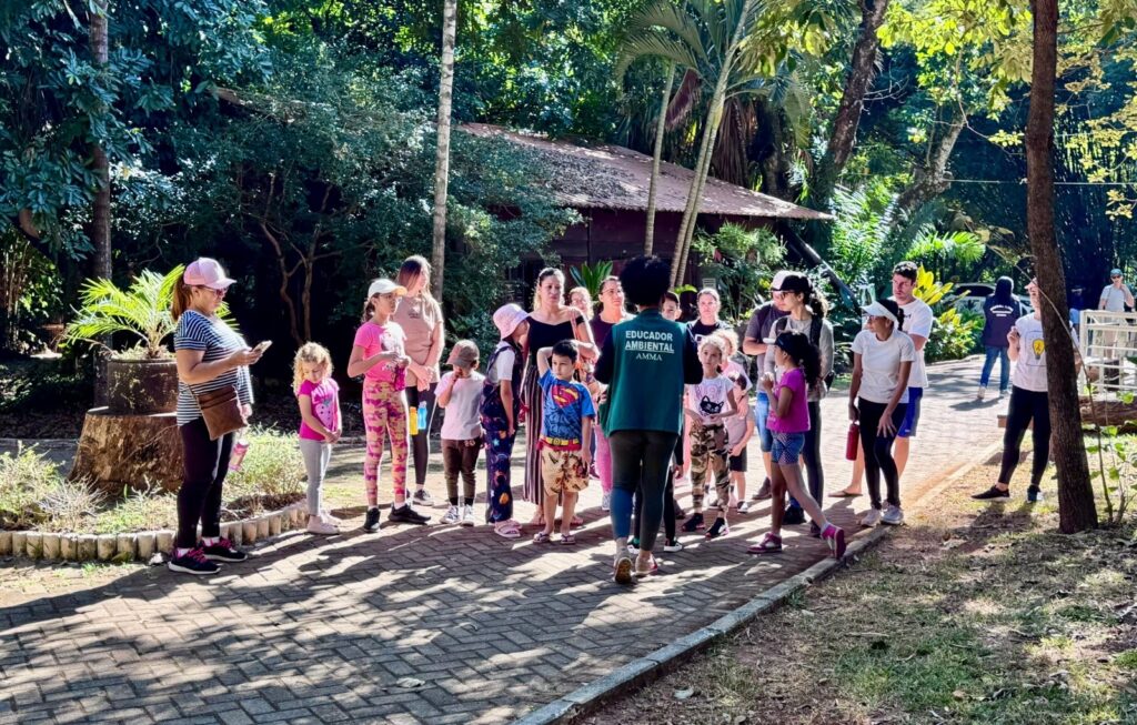 Parques de Goiânia recebem colônia de férias da Amma com foco em educação ambiental