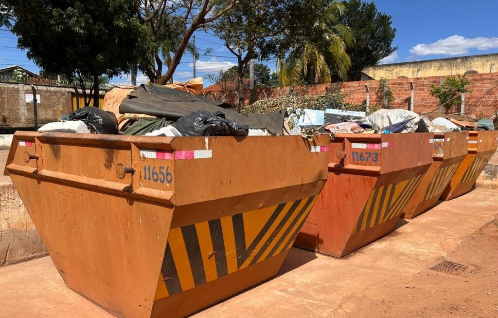 Ecopontos funcionam normalmente no período de férias em Goiânia