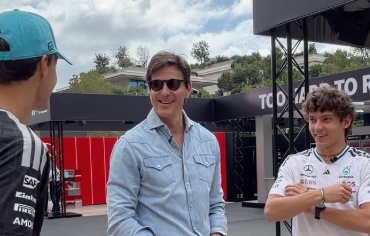 Chefe da Mercedes freia comparações entre Antonelli e Senna: 'Vamos deixá-lo crescer'