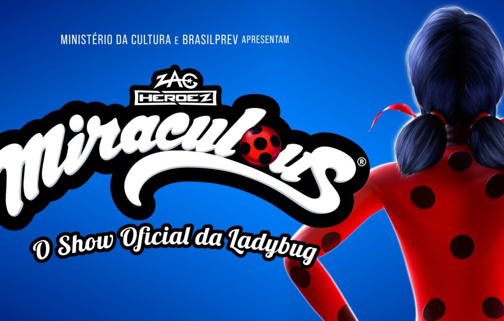 Goiânia recebe o espetáculo ''Miraculous Ladybug: O Show Musical