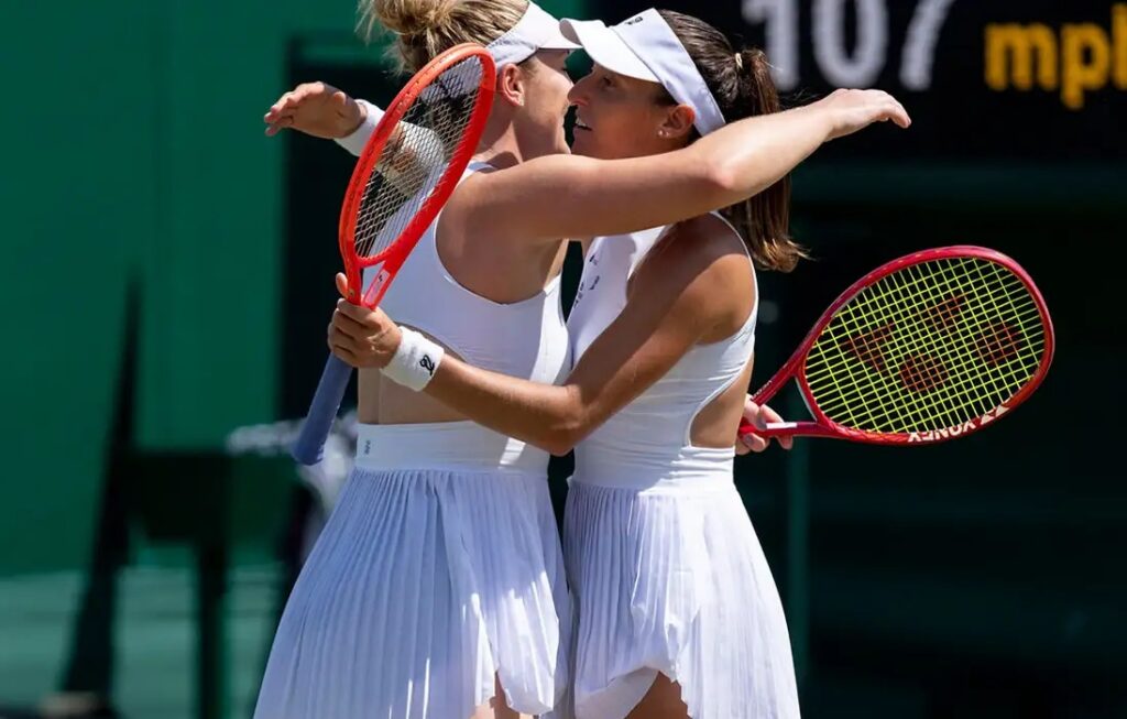 Luisa Stefani busca vaga na final de duplas femininas em Wimbledon