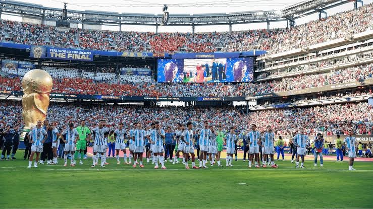 Conmebol autoriza homenagem à seleção da Argentina nos playoffs da Sul-Americana