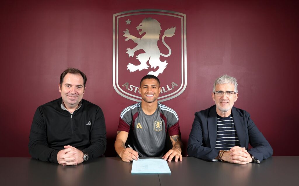 João Gomes é anunciado no Aston Villa após desistência do Atlético de Madrid