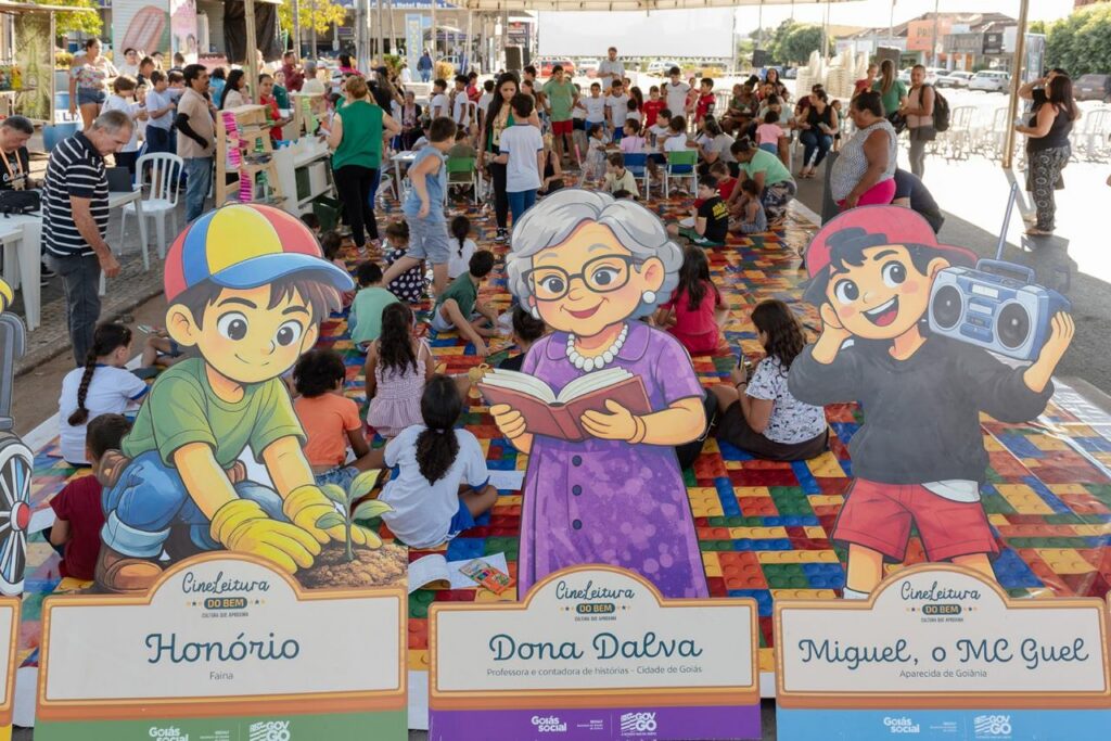 Cine Leitura do Bem chega a quatro municípios goianos com programação infantil gratuita