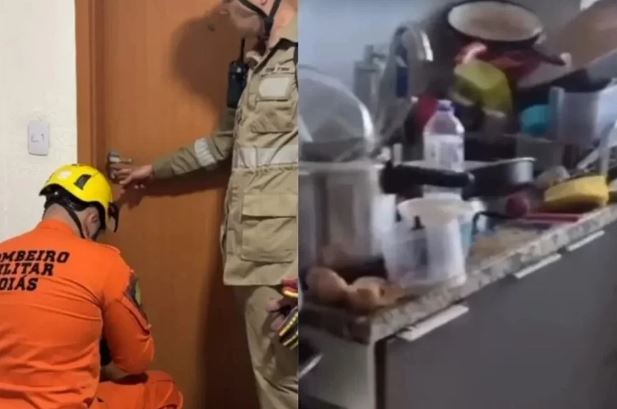 Criança de 10 anos é encontrada trancada em apartamento sem água e com fome em Goiânia