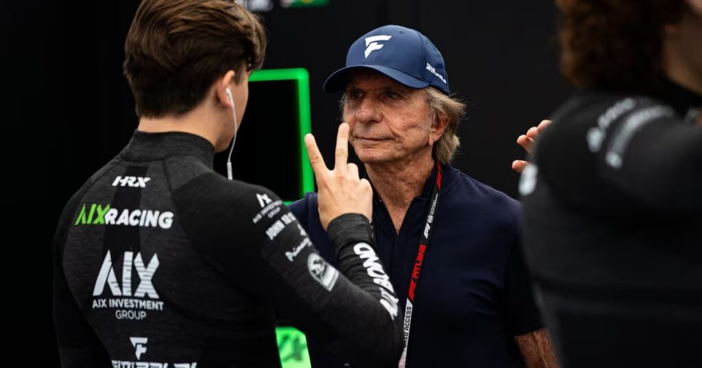 Emerson Fittipaldi avalia filho na F-2 e prevê neto na Indy em 2027: 'Grande chance'