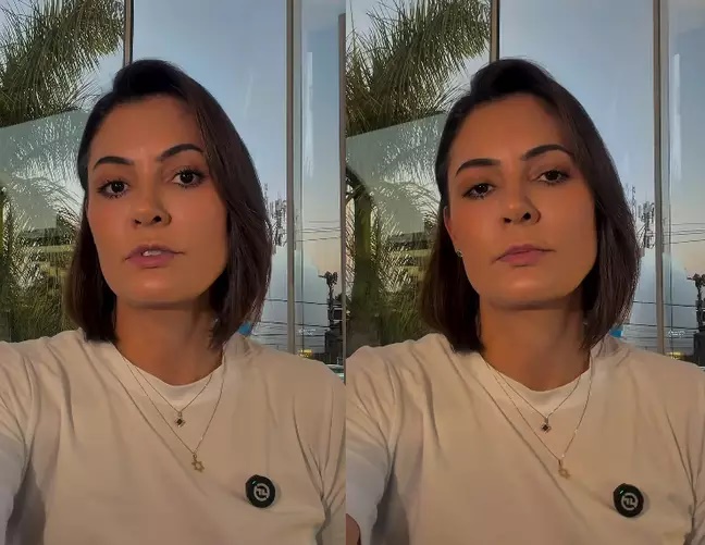 Michelle publica vídeo em que sugere reconciliação com Flávio: ‘Te desculpo’