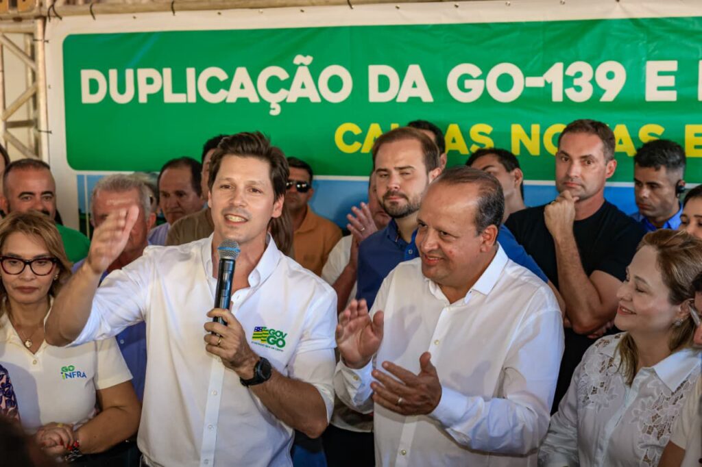 Daniel Vilela inaugura duplicação da GO-139 em Caldas Novas