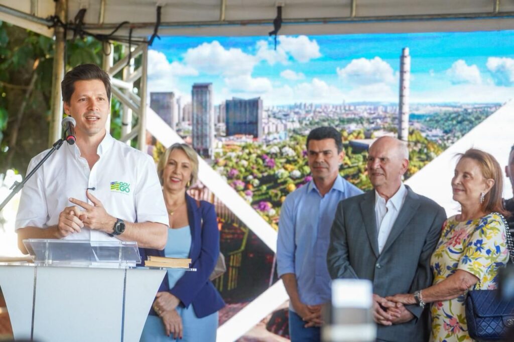 “Será novo cartão-postal”, diz Daniel Vilela no anúncio das obras do Parque Serrinha em Goiânia