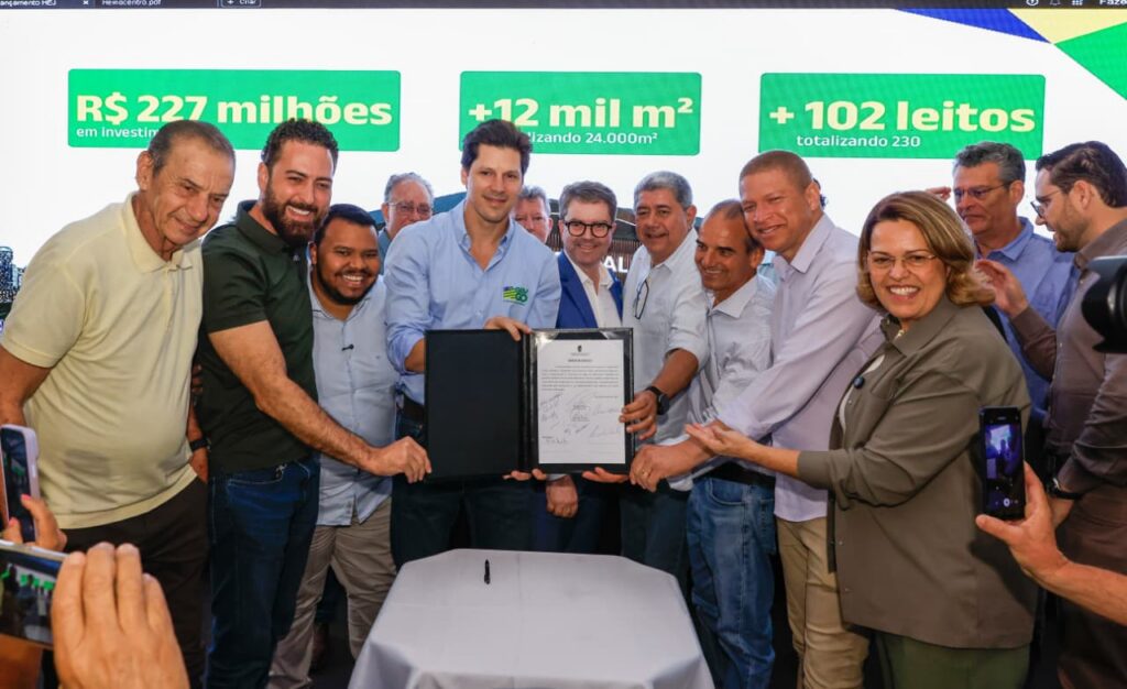 Daniel Vilela anuncia investimento de R$ 227 milhões em ampliação do Hospital Estadual de Jataí