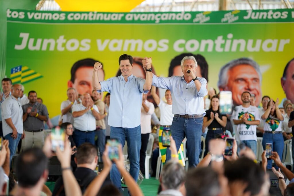 Caiado e Daniel Vilela encerram série de encontros regionais de pré-campanha em Trindade