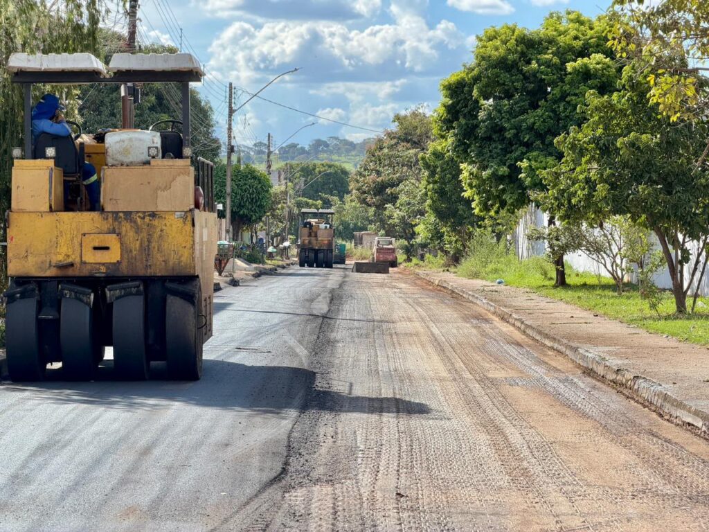 Programa Asfalto Novo já recuperou cerca de 350 quilômetros de ruas em mais de 60 bairros de Goiânia