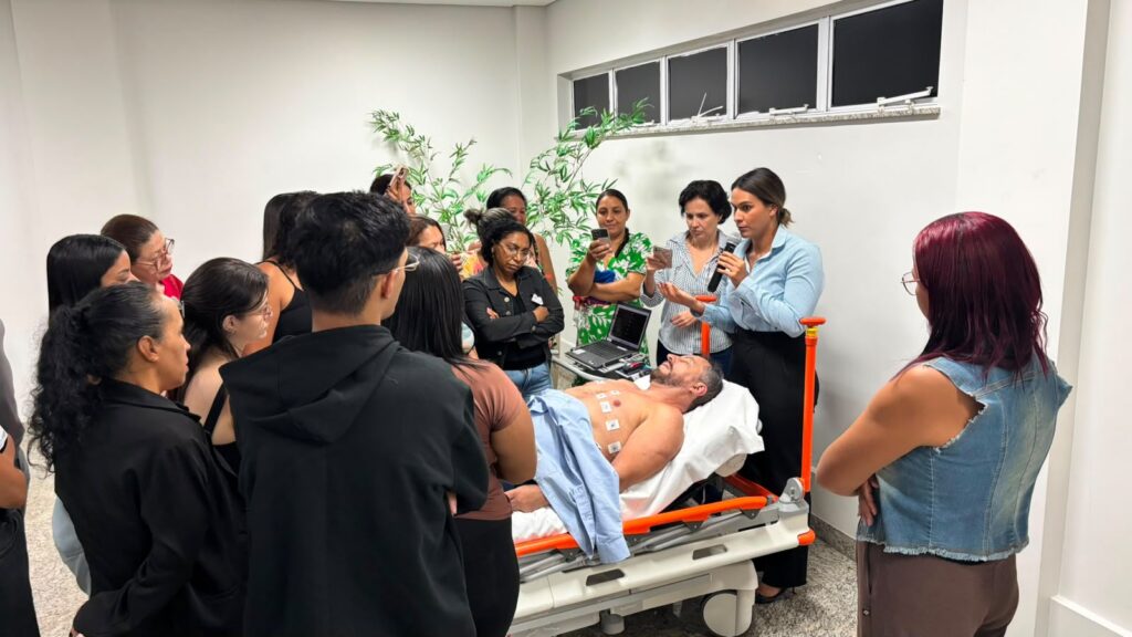 Saúde de Aparecida de Goiânia treina profissionais no Hmap para reduzir tempo de resposta ao infarto