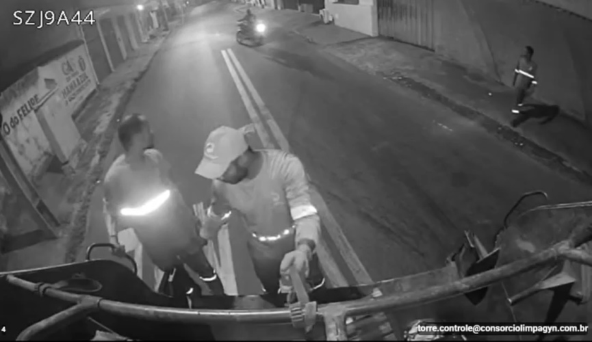 Guarda Civil identifica e prende homem flagrado agredindo trabalhadores do consórcio Limpa Gyn