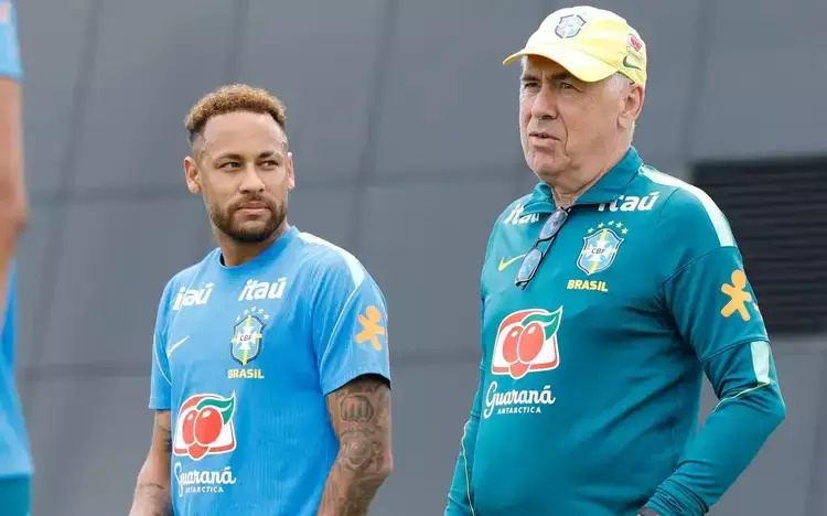 Ancelotti confirma fim do ciclo de Neymar na seleção e admite erros na Copa: 'Ideia é renovar'