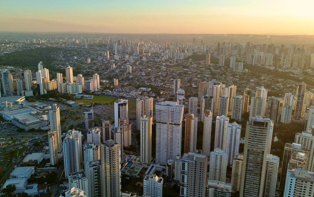 Goiânia é a quinta cidade do Brasil com maior área urbanizada, aponta IBGE