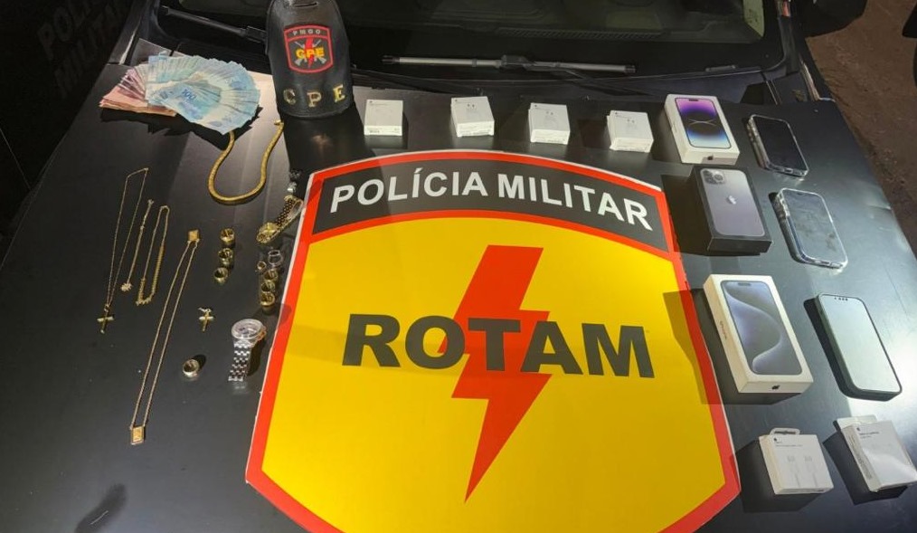 Suspeitos de furtar R$ 400 mil em joias de shopping de Goiânia são presos no Entorno do DF