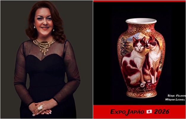 Artista goiana expõe no Japão