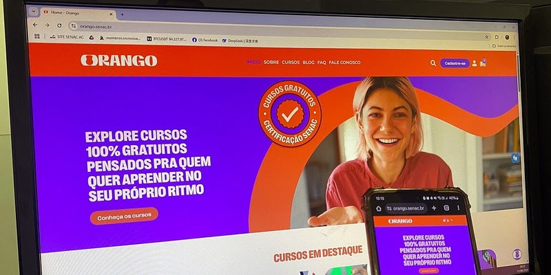 Senac amplia plataforma de cursos gratuitos para atender novas demandas do mercado